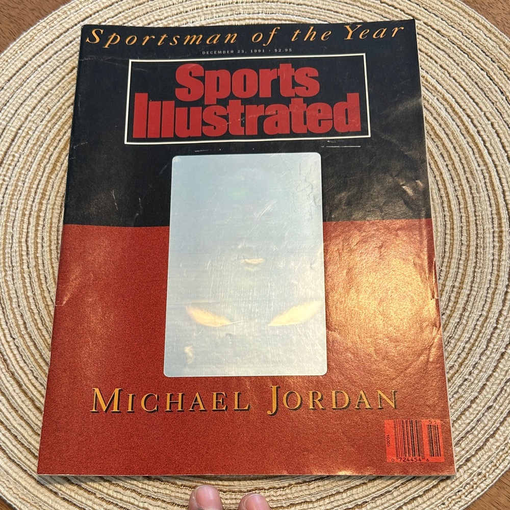 Sports Illustrated Michael Jordan Sportsmen of the year Edition
